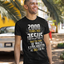 Load image into Gallery viewer, All Life&#39;s Matter | Black Tee Shirt
