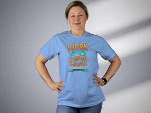 Personalized Work From Home T-shirt - Virtual Assistant T-shirt - Virtual Assistant Appreciation Gift - Gift for Virtual Assistant