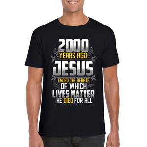 All Life's Matter | Black Tee Shirt