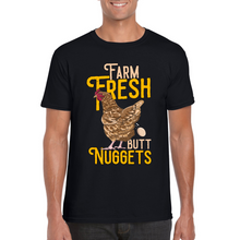 Load image into Gallery viewer, Farm Fresh | Black Tee Shirt
