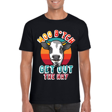 Load image into Gallery viewer, Get Out The Hay | Black Tee Shirt
