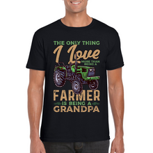 Load image into Gallery viewer, Grandpa Farmer | Black Tee Shirt
