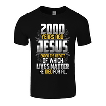 Load image into Gallery viewer, All Life&#39;s Matter | Black Tee Shirt

