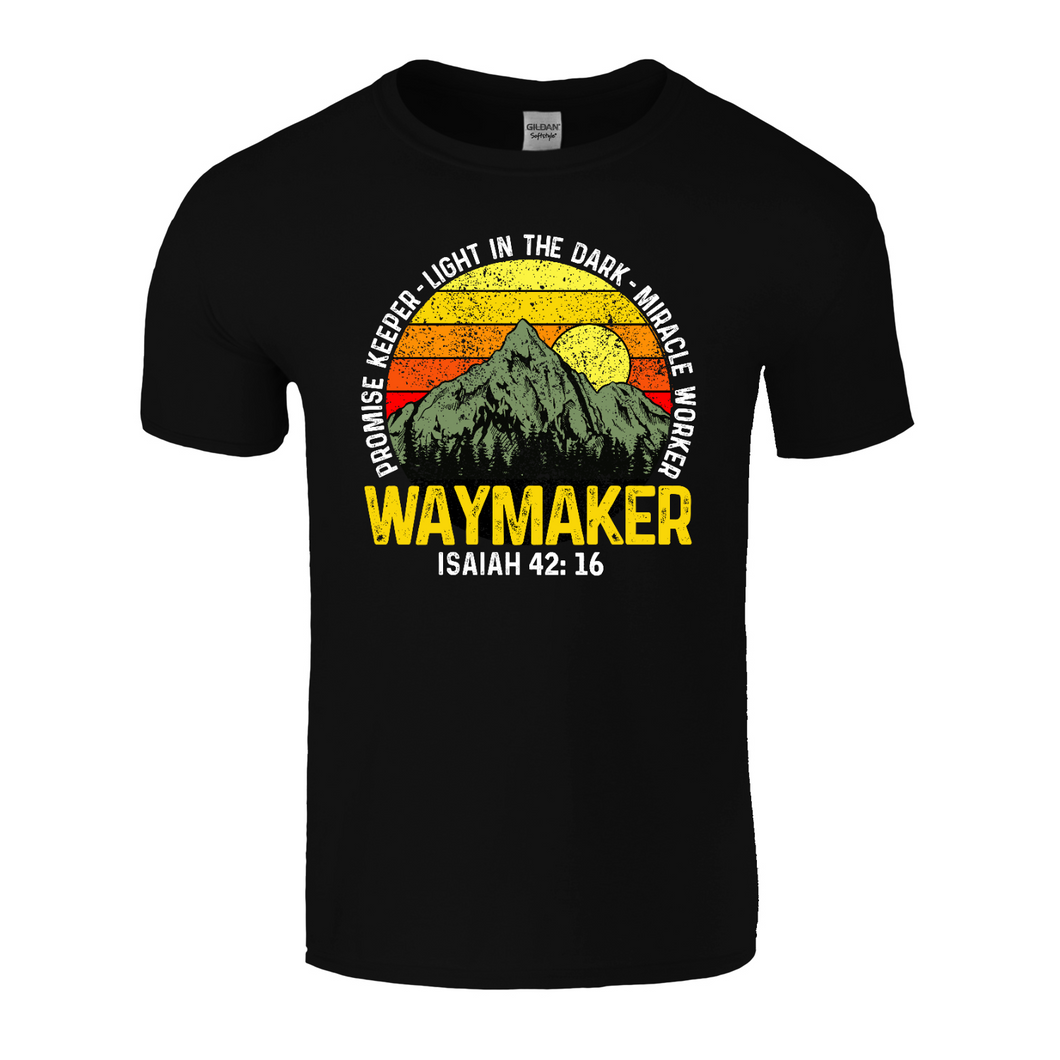 Waymaker | Black Tee Shirt