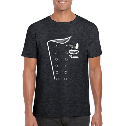 Personalized Chef T-shirt - Kitchen T-shirt - Professional T-shirt - Culinary Gift - Gift for Chef - Adult Unisex T-shirt