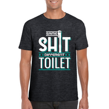 Load image into Gallery viewer, Same Shit T-shirt - Plumber T-shirt - Professional T-shirt - Plumber Appreciation Gift - Gift for Plumber - Adult Unisex T-shirt
