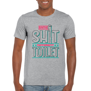 Same Shit T-shirt - Plumber T-shirt - Professional T-shirt - Plumber Appreciation Gift - Gift for Plumber - Adult Unisex T-shirt
